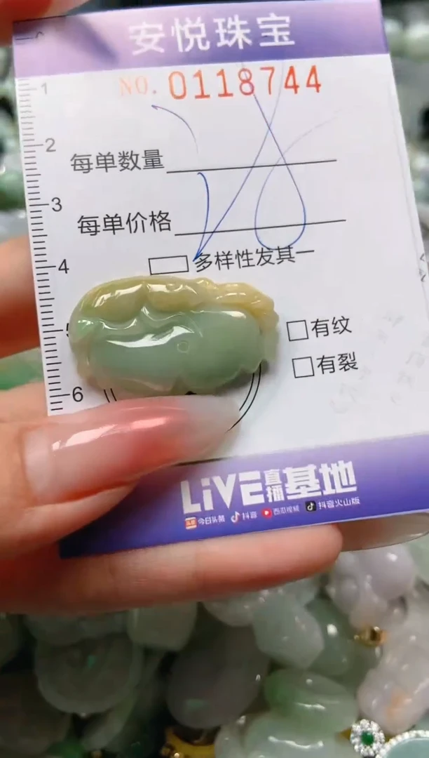 【闪购商品】翡翠颈饰未镶嵌闪购0118744