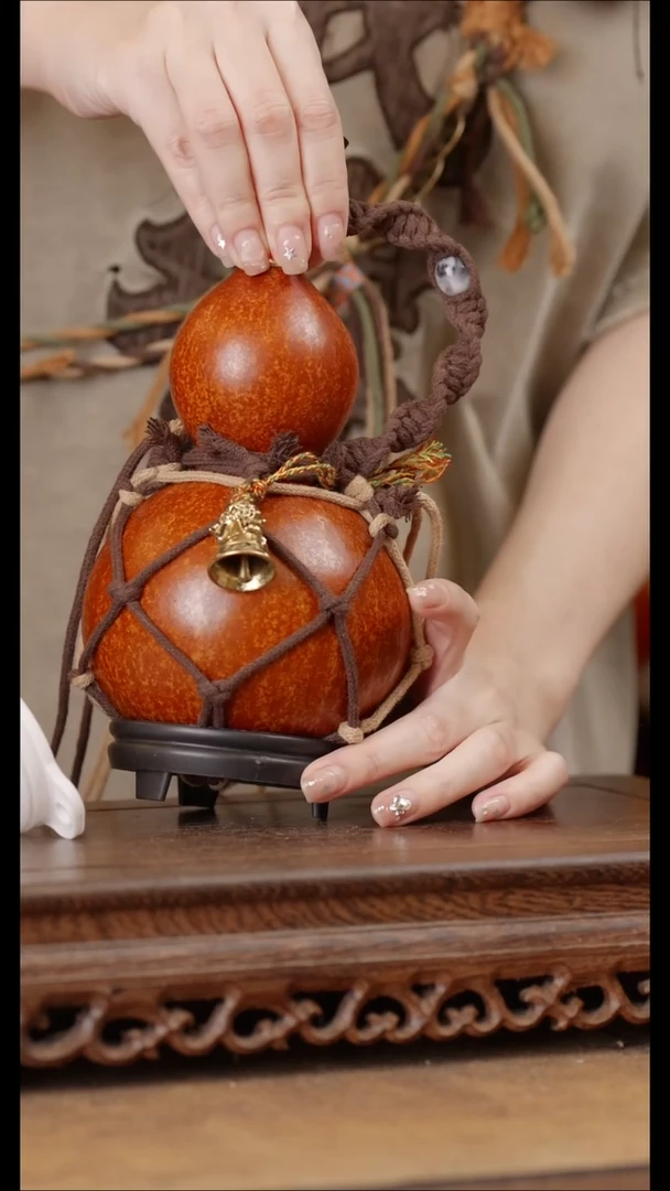 33号精品天然大漆酒葫芦一物一拍~