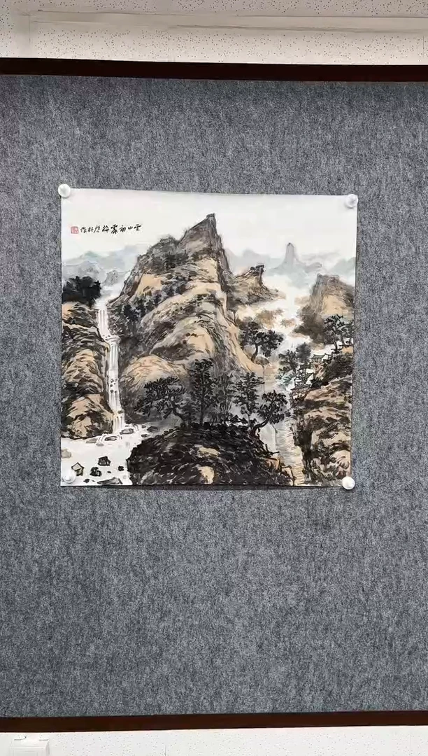 国画琴**叠MQL-绘画作品-2022045