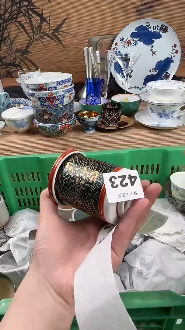 瓷片雨****花A瓷片      423