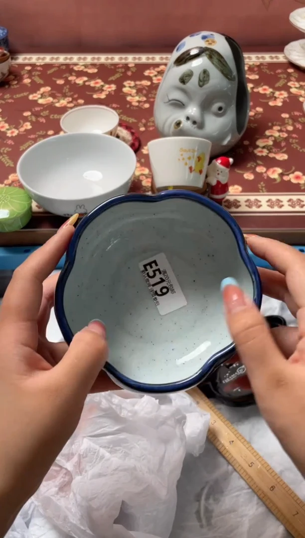 瓷片橘*洲瓷器瓷器E519