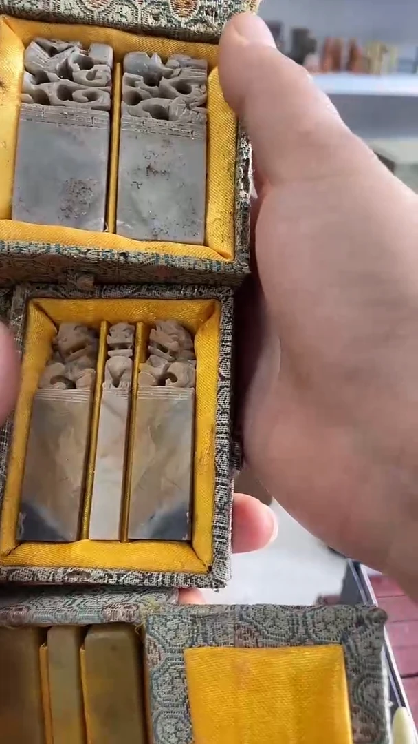 【知墨堂610#】印章石微瑕不挑3方