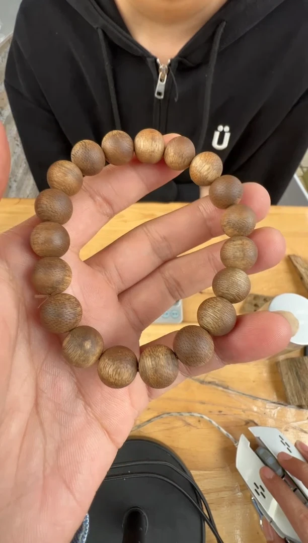 沉香沉香碎屑金沙叶沉水浮1.0圆珠单圈多样性发一