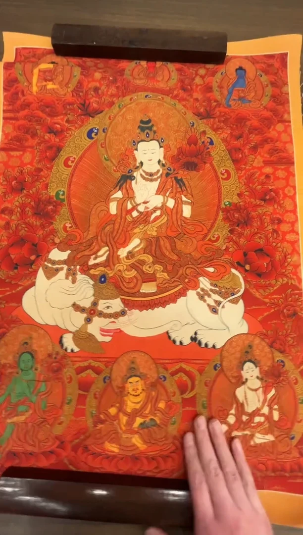 卷轴画唐卡167222