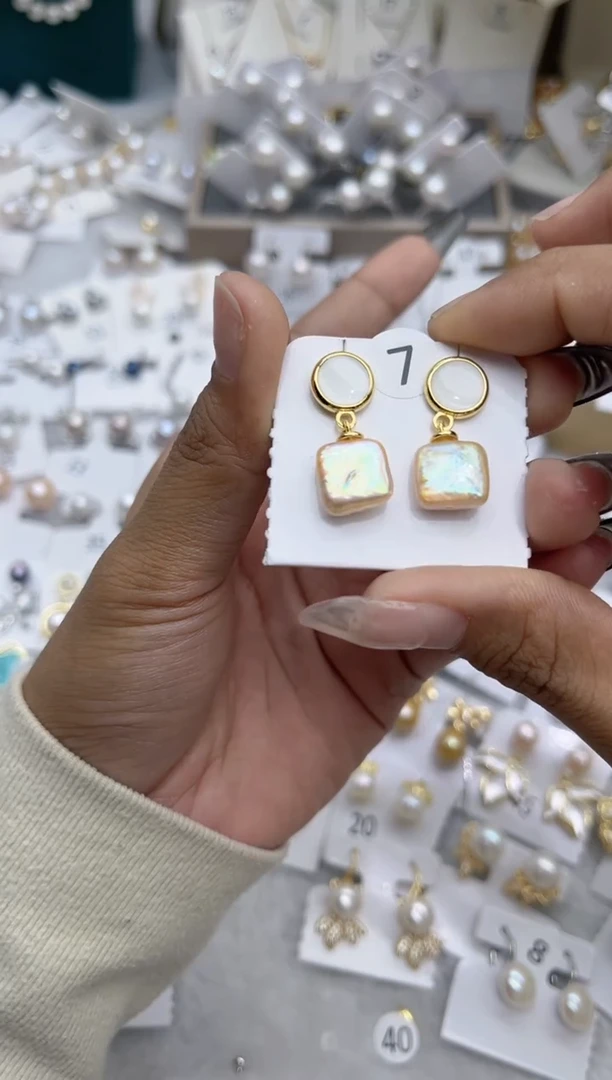 【闪购商品】淡水珍珠戒指合金115