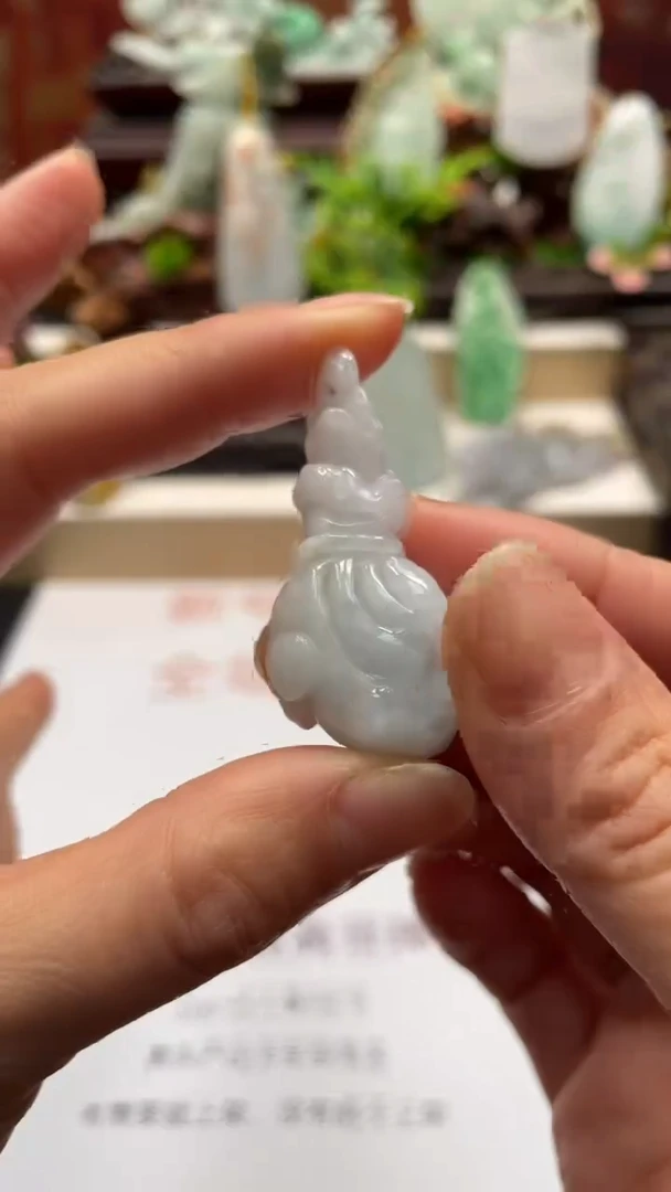 吊坠(不含链)未镶嵌翡翠翡翠钱袋