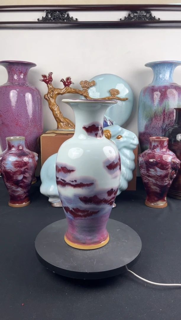 摆件神垕钧瓷收藏工艺品