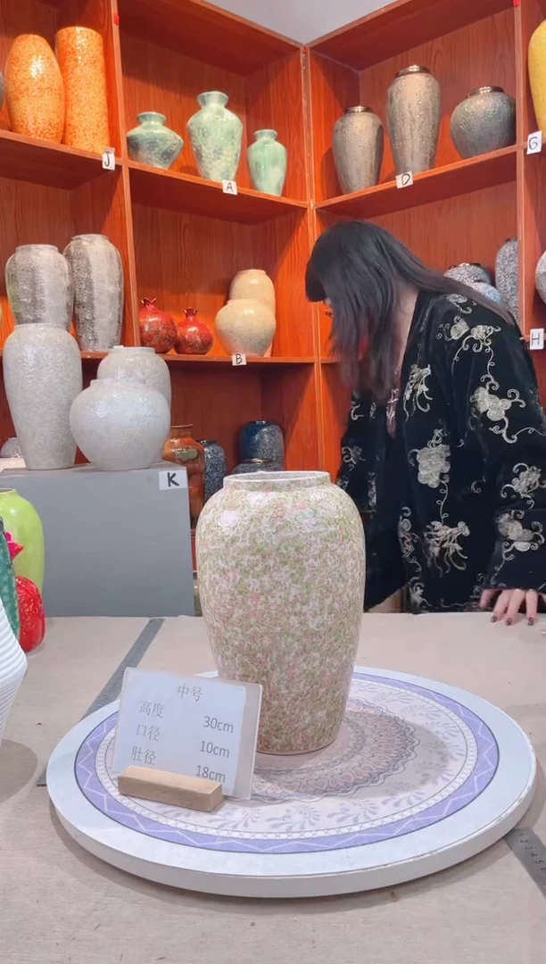 【闪购商品】瓶精品陶瓷花瓶 无花 绿野仙踪 中号