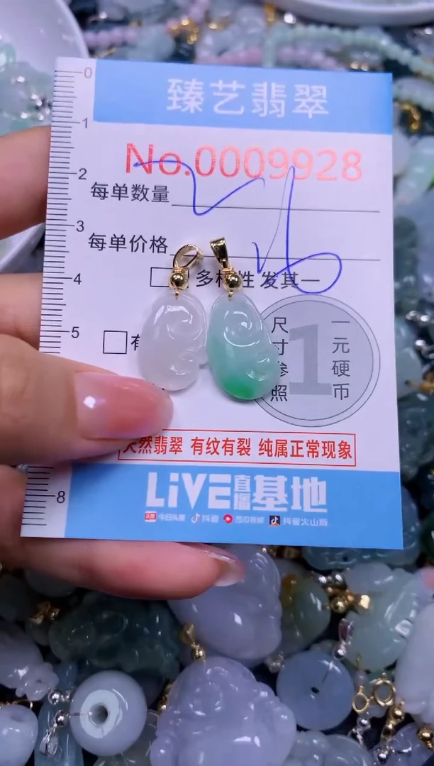 颈饰未镶嵌翡翠9928