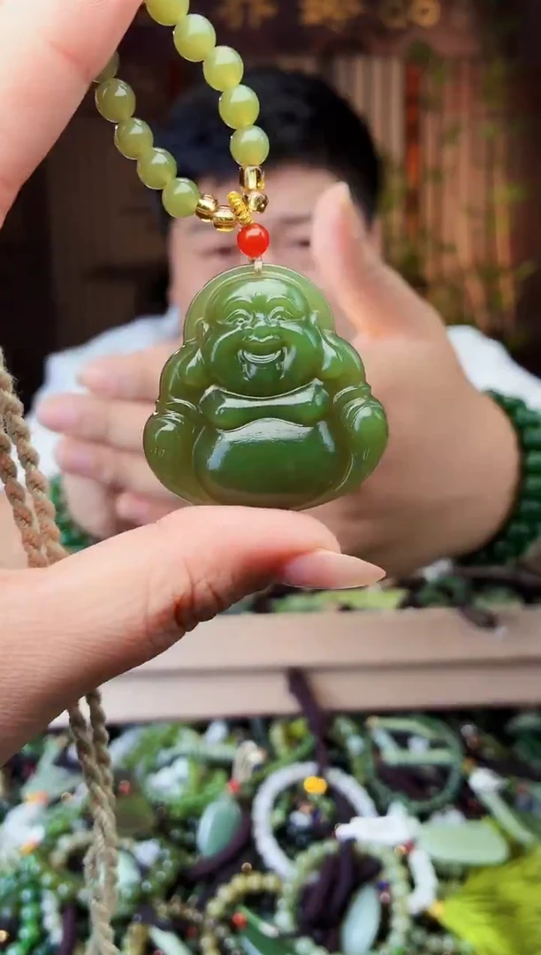 颈饰未镶嵌和田玉多样性发货拍一发一