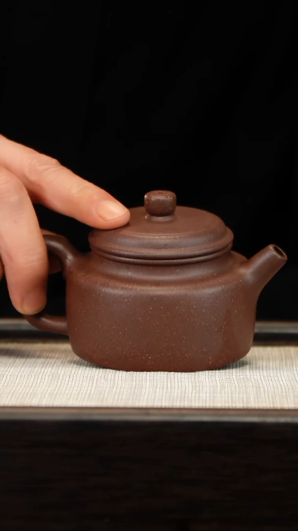茶壶紫砂手磨料德中