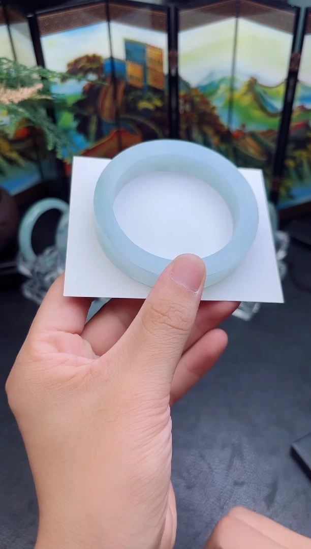 定制翡翠手镯未镶嵌手镯