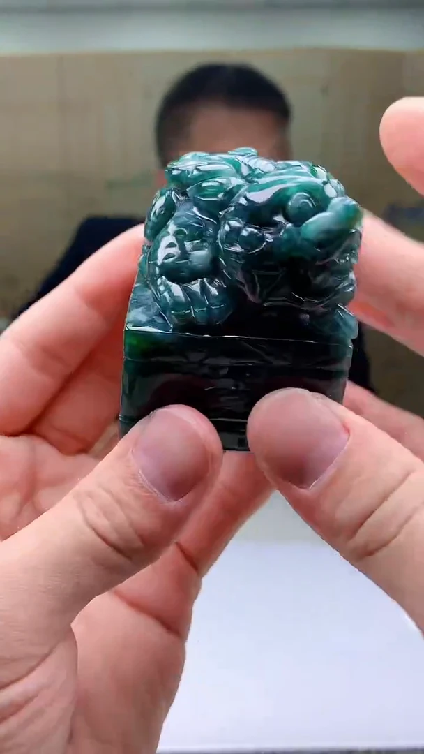 【闪购商品】定制翡翠未镶嵌4969bb-毛货挂件98