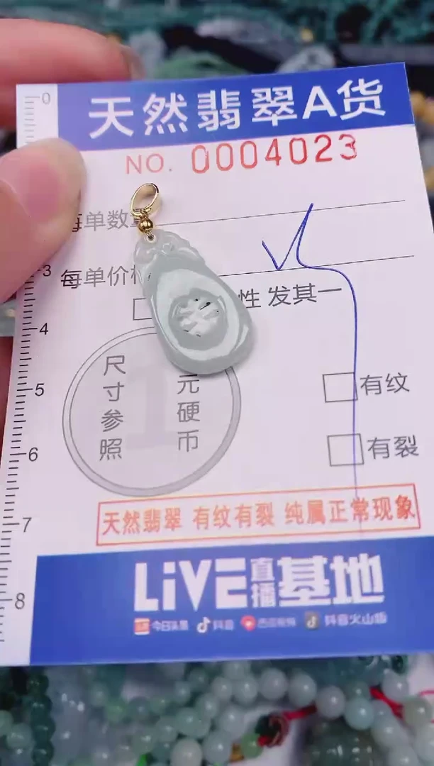 颈饰未镶嵌翡翠00004023