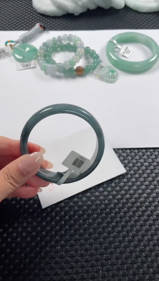 未镶嵌手镯翡翠基地发货H 0872 56+