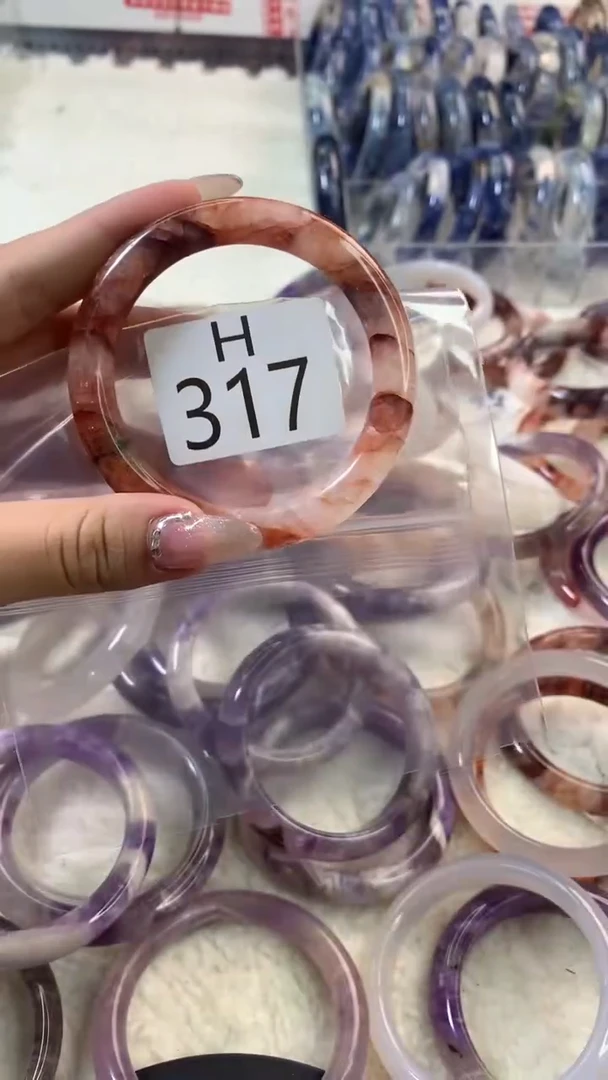 水晶手镯H未镶嵌水晶317-55