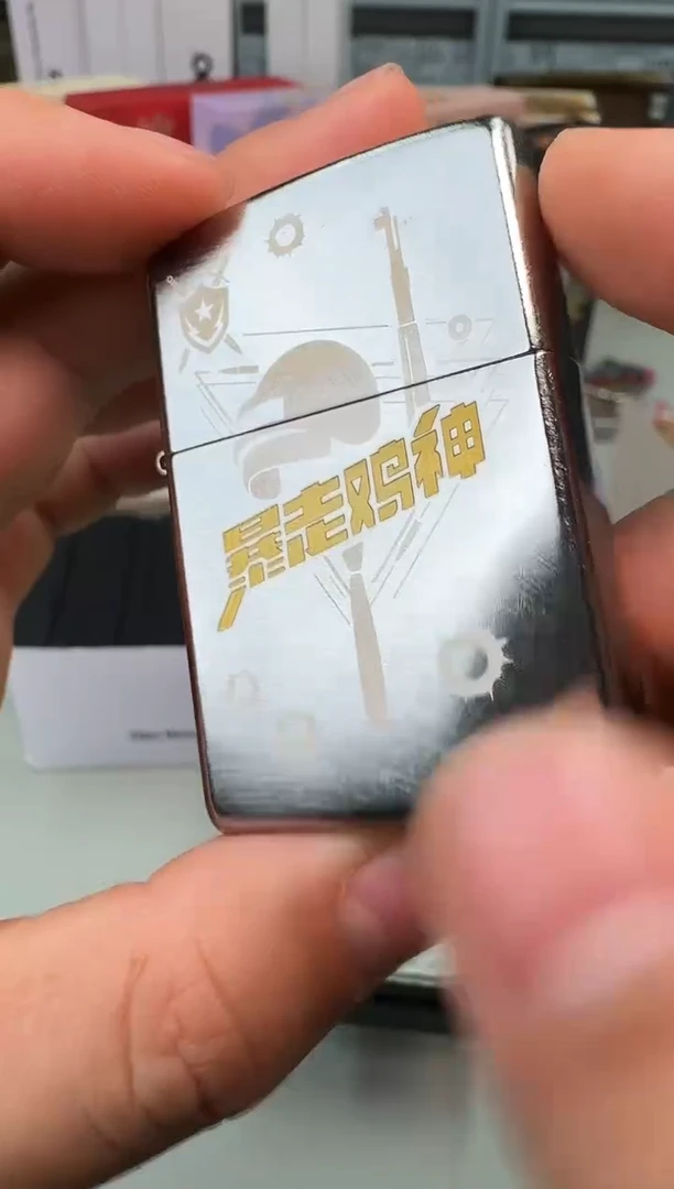 铜24647-C-000001弧形拉丝镀铬-暴走鸡神