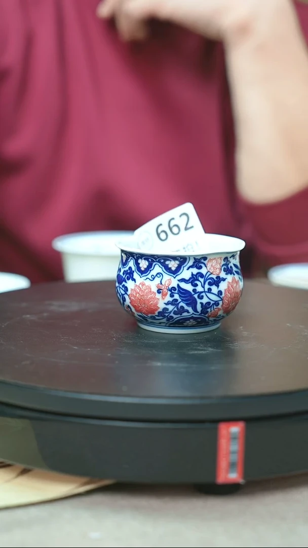 瓷片景德镇毛仔柴窑杯