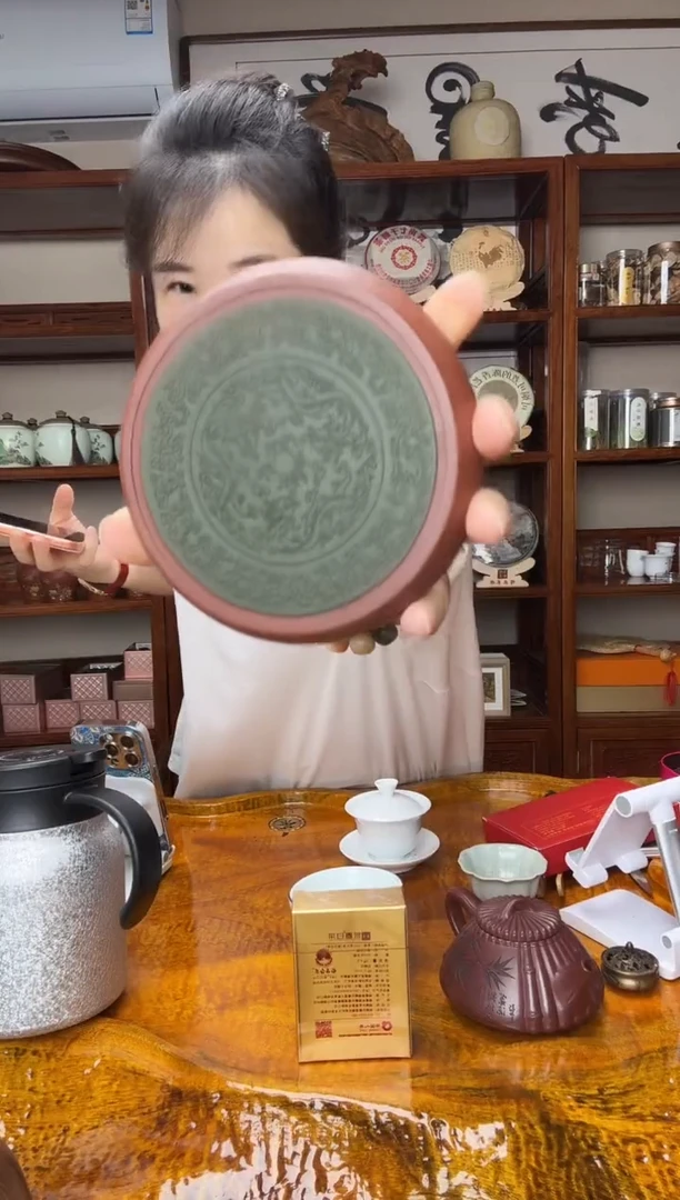 【主播分享】孤品壶承杯托