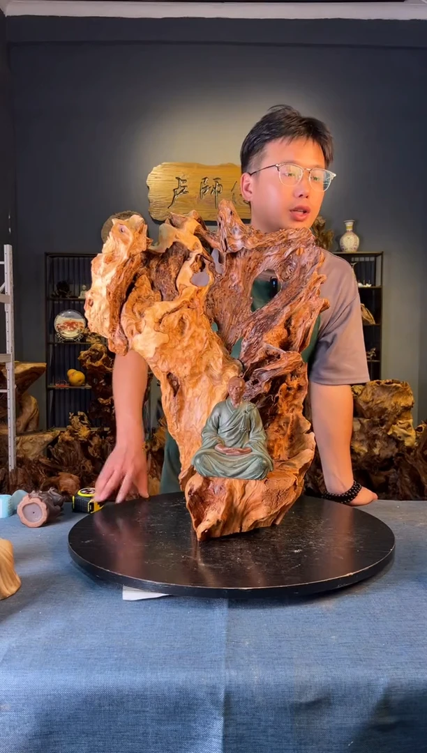 木卢师傅根艺作品（不包含人物摆件）