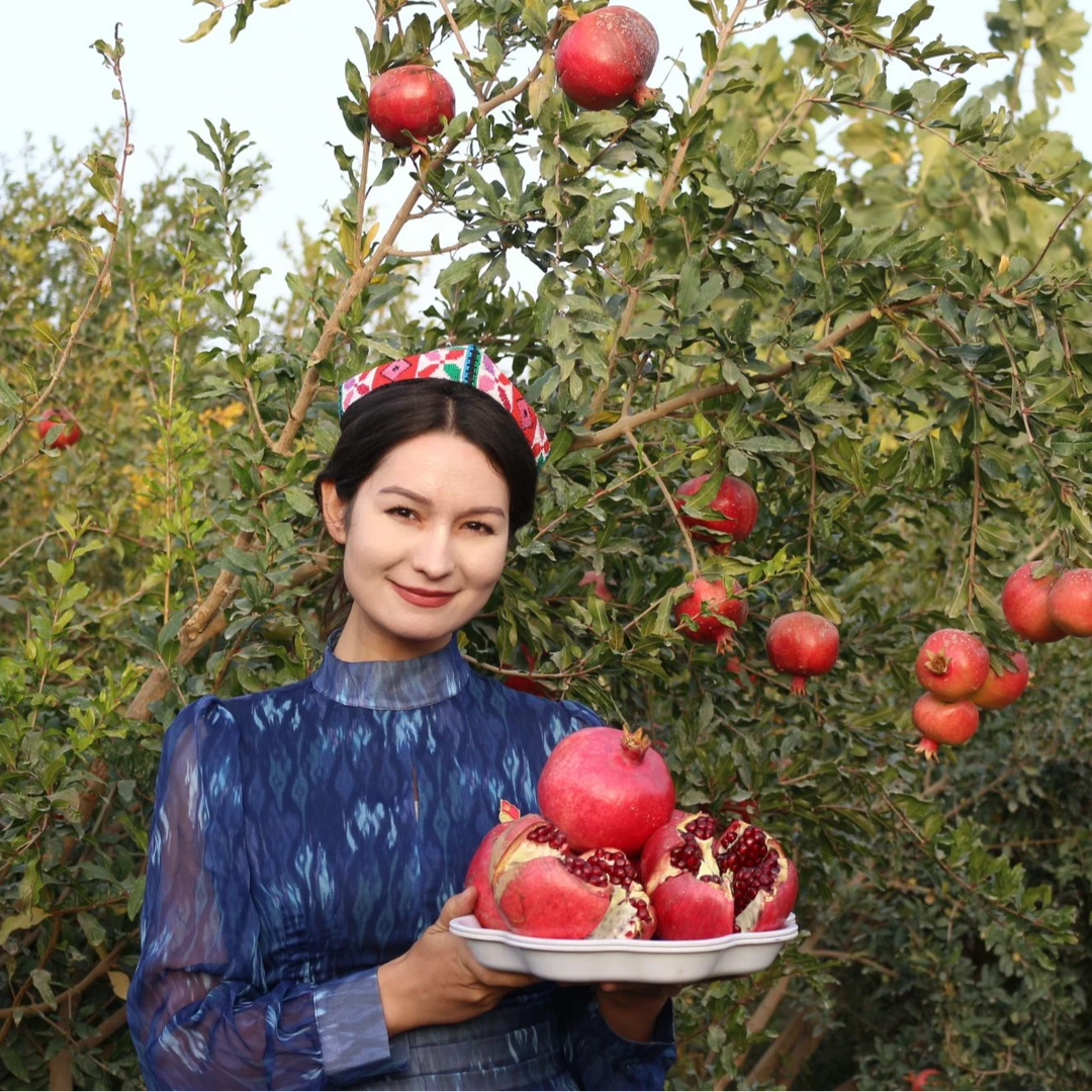 村企业助农新疆石榴阿图什多汁石榴农户新鲜采摘产地直发