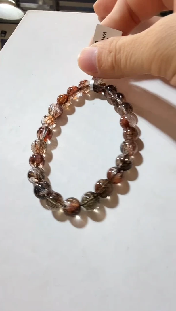 未镶嵌手链水晶优0950 约8mm