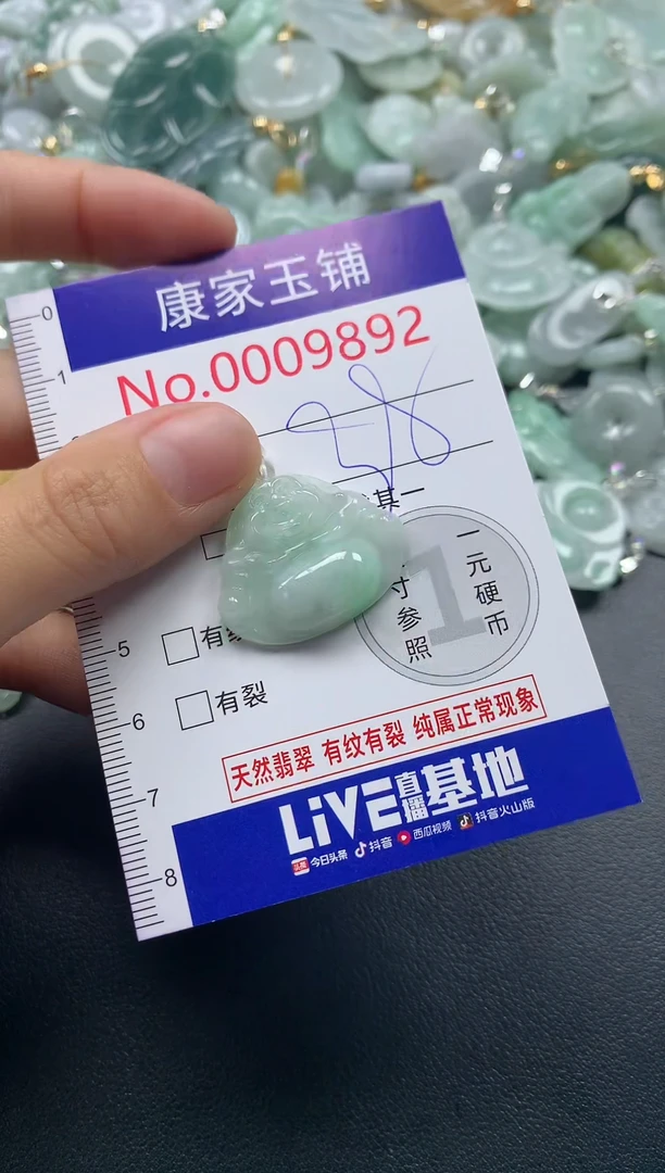 颈饰未镶嵌翡翠9892