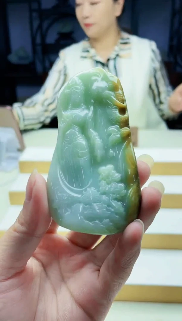 未镶嵌定制翡翠毛货08240319
