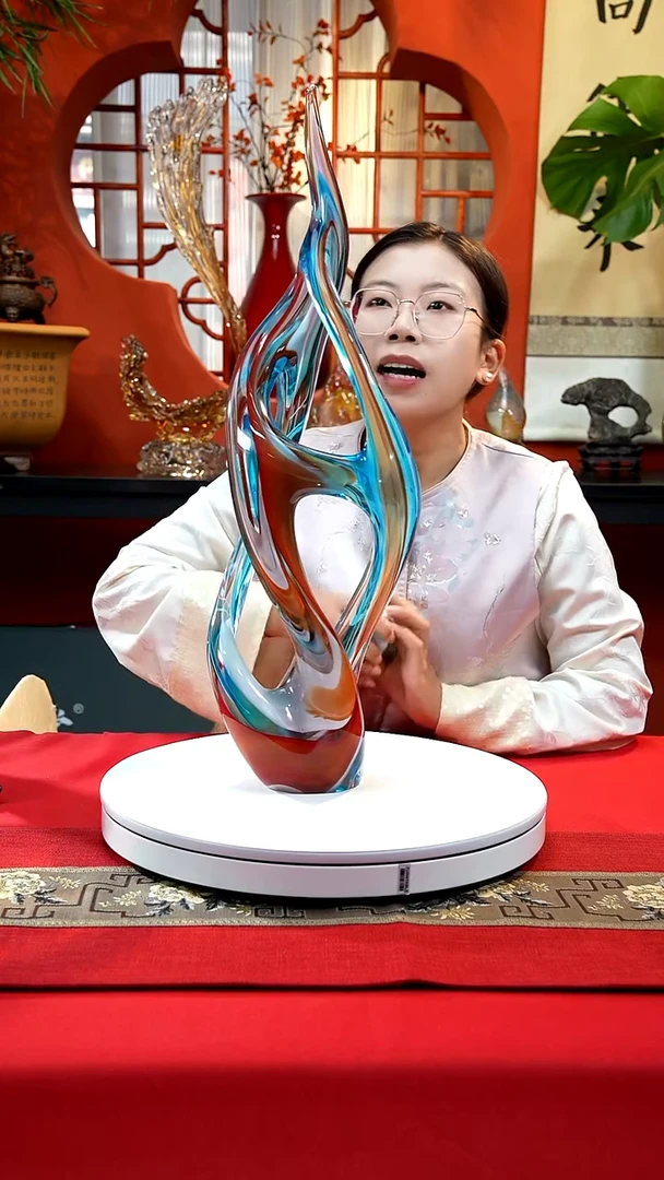 手工艺品琉璃环环相扣