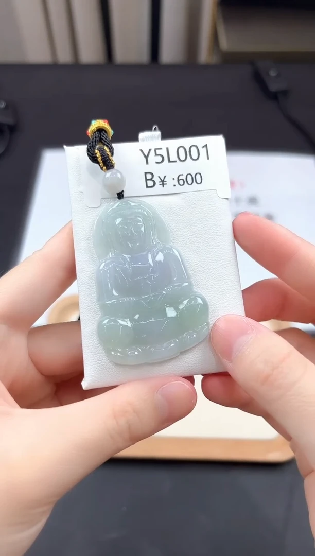 翡翠未镶嵌颈饰Y5L001B翡翠冰观音
