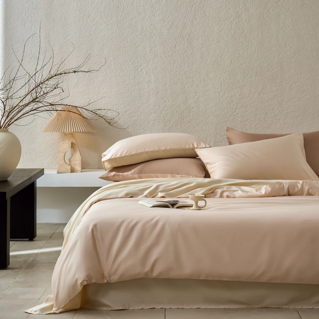 吴小胖‘优选之选’【Full Color禹果】Lenzing轻奢简约天丝棉四件套