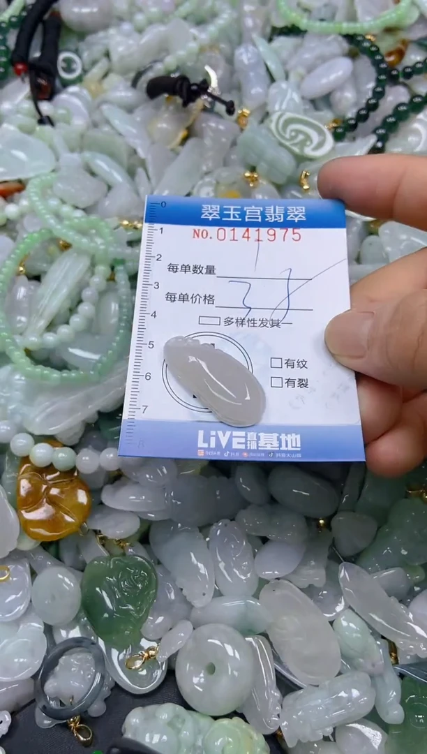 翡翠未镶嵌颈饰闪购0141975