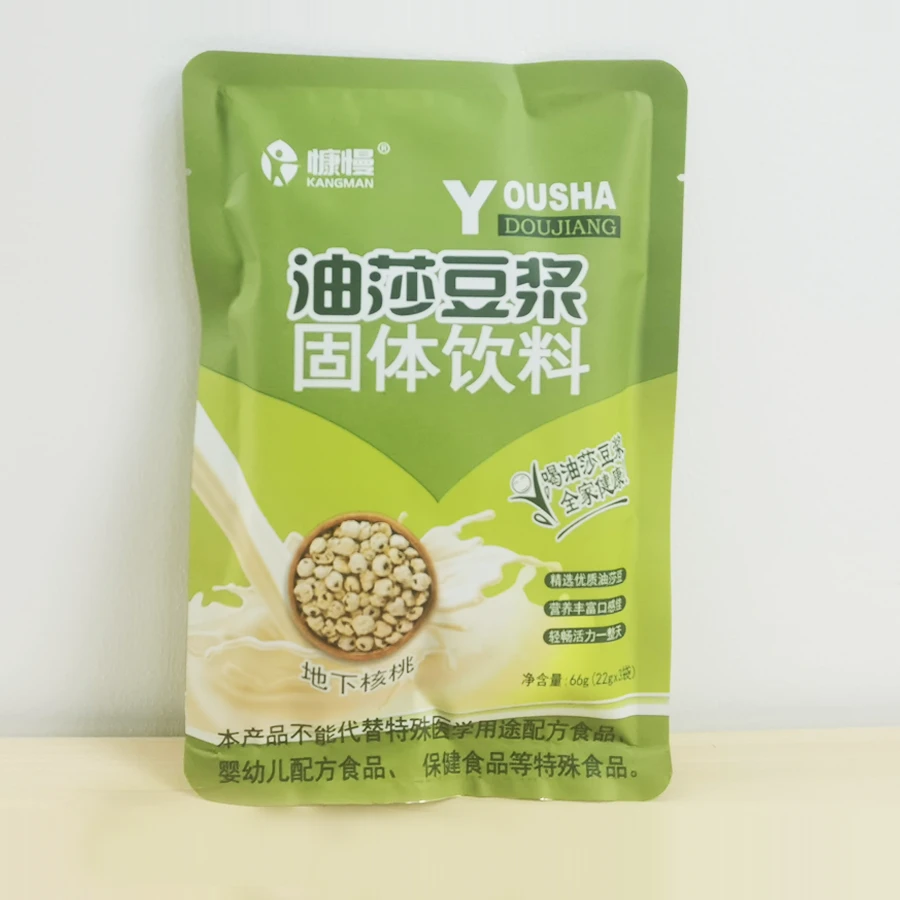 慷慢便携装油莎豆浆营养全面 高纤维带来饱腹感