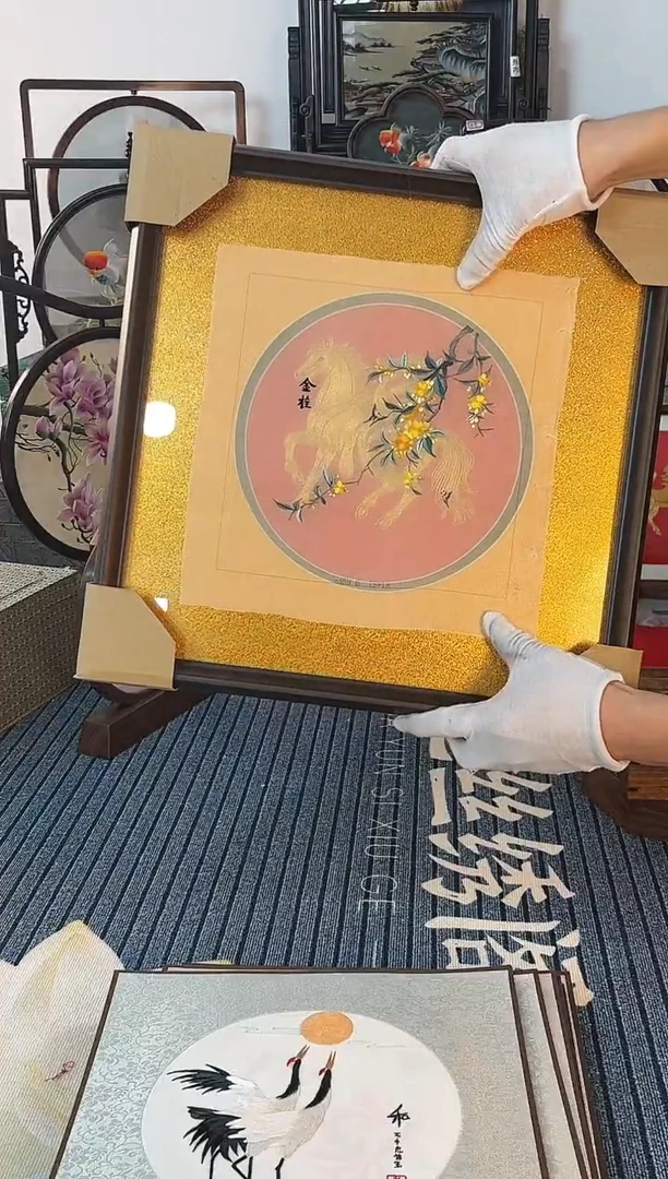 刺绣苏绣手工刺绣绣布