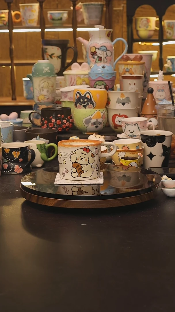 景德镇釉下彩绘设计师款式陶瓷