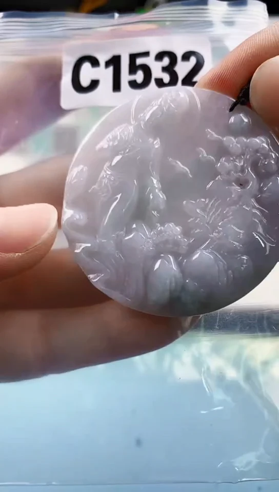翡翠未镶嵌颈饰天然翡翠吊坠挂件
