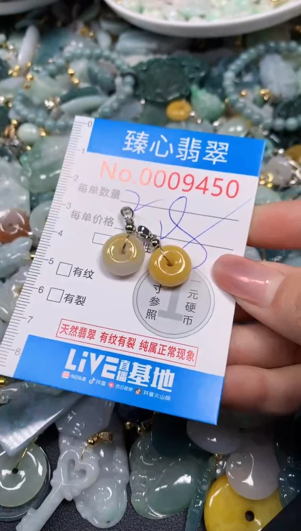 【闪购商品】翡翠颈饰未镶嵌含绳0009450