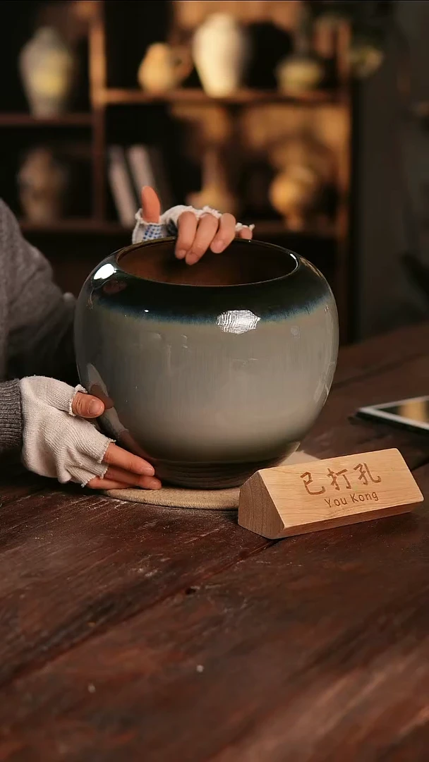 摆件17-459高度24口径16已打孔误差2