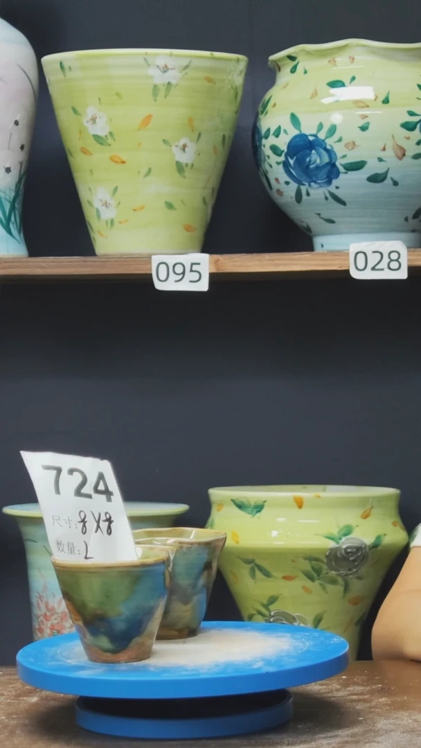 陶瓷景德镇花盆724