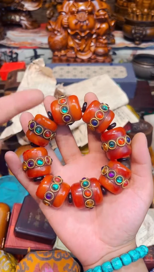 未镶嵌蜜蜡裸石A瑞哥专属高端精品19