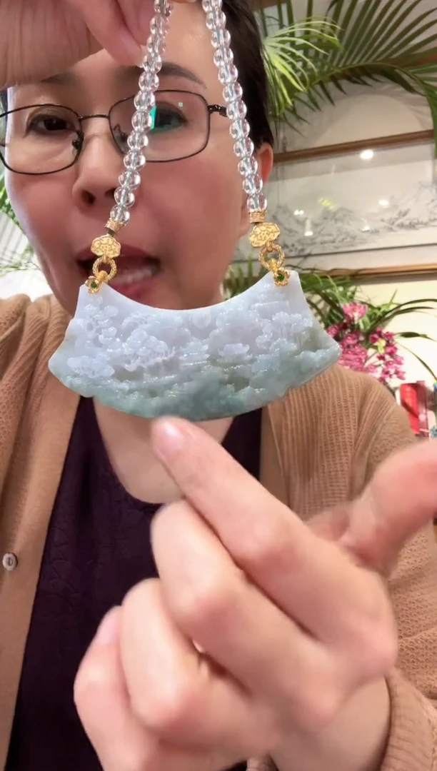 【闪购商品】翡翠颈饰未镶嵌国风