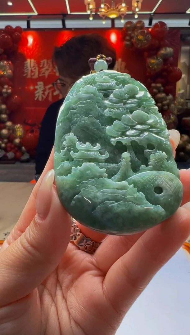 【闪购商品】定制翡翠未镶嵌Q2025-1-15-12