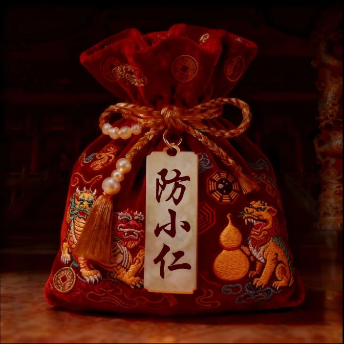 6号【防小仁】师傅推荐生肖贴纸饰福袋卡