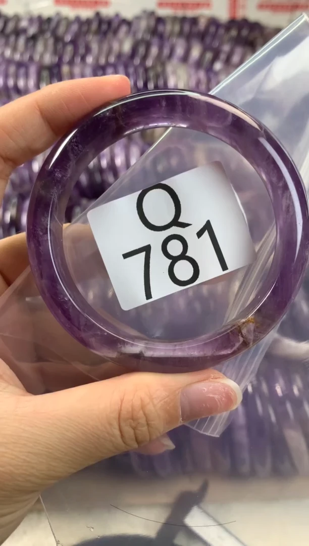 【闪购商品】水晶水晶手镯Q未镶嵌781-58