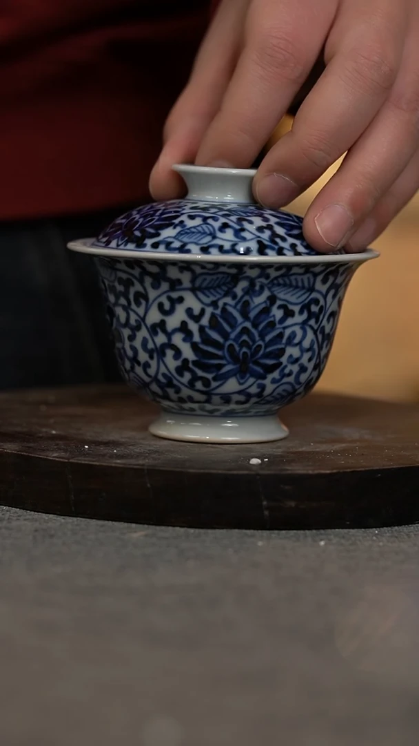 【闪购商品】微瑕福利微瑕福利柴窑高足元宝130开片