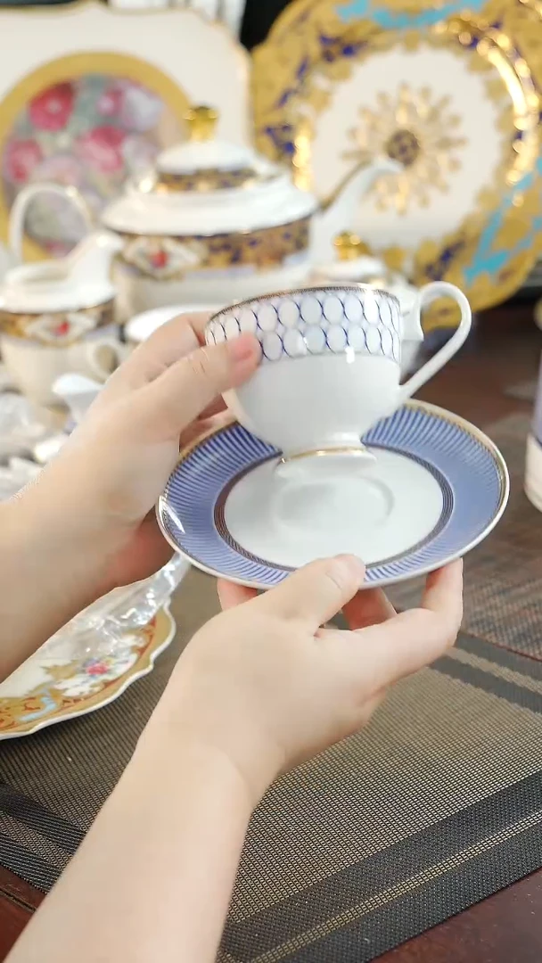 【闪购商品】瓷片咖啡杯碟 尾单  微瑕