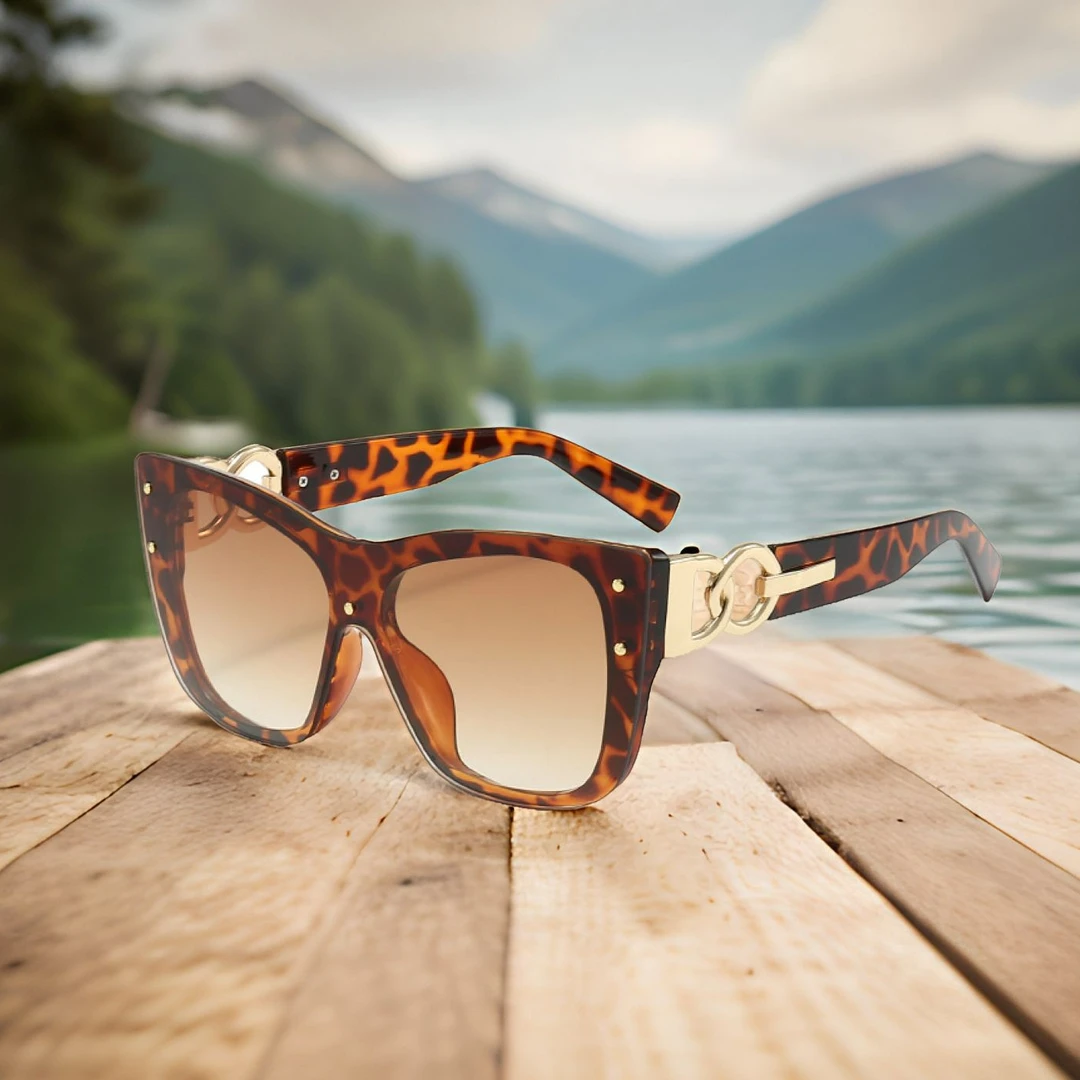 欧美新款时尚大框猫眼太阳镜批发女士街拍潮流跨境墨镜sunglasses