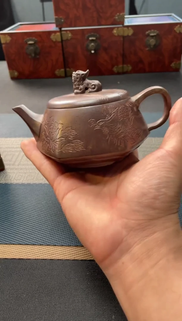 紫砂茶宠26手工紫砂壶