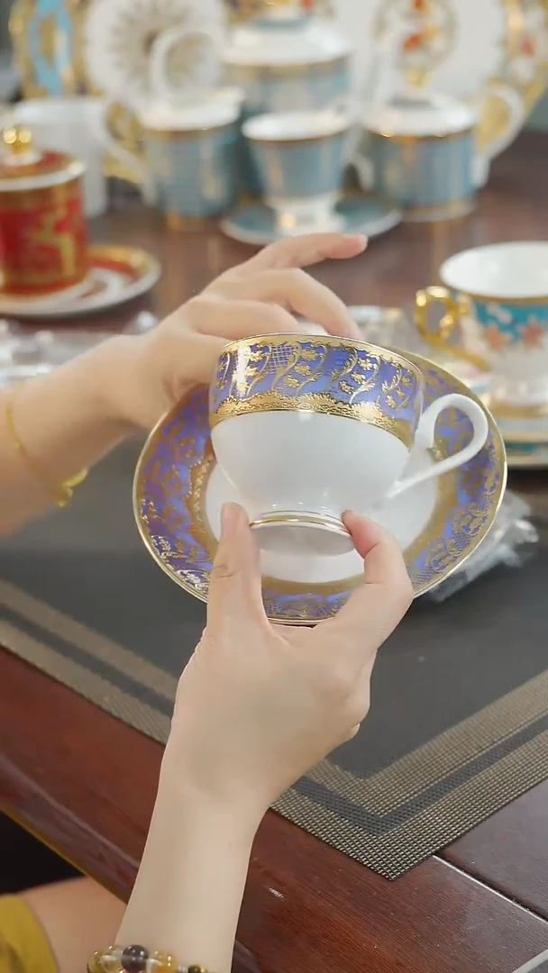 瓷片咖啡杯碟