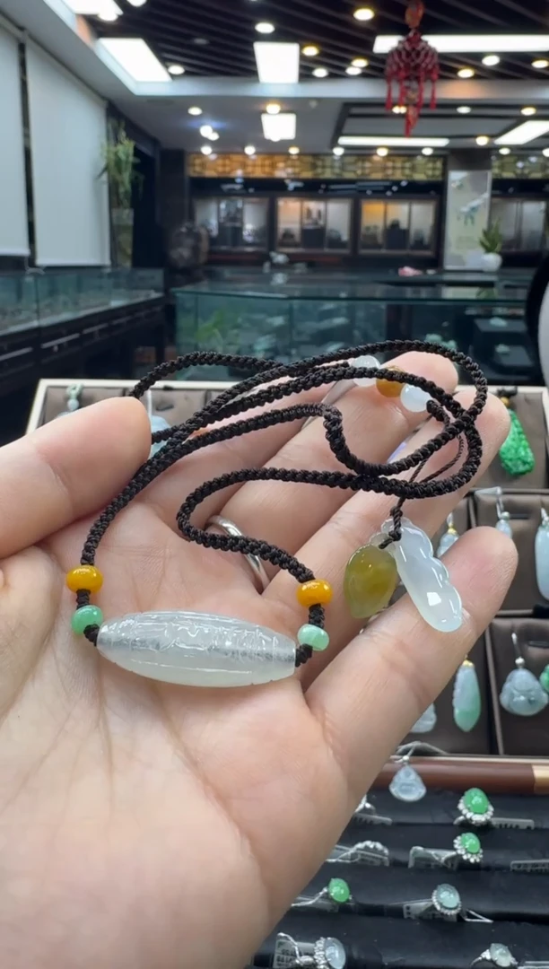 颈饰未镶嵌翡翠翡翠套链